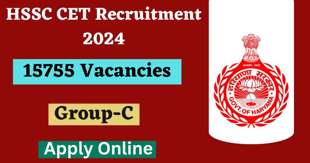 HSSC CET Recruitment 2024