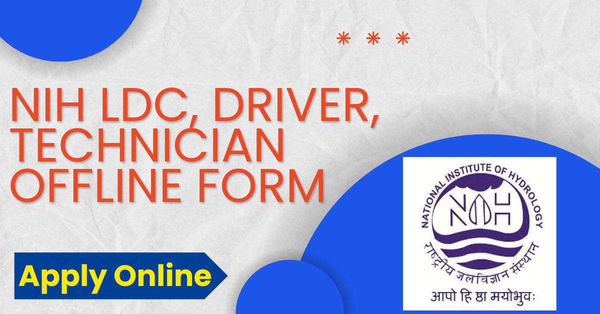 NIH LDC, Driver, Technician Offline Form 2024