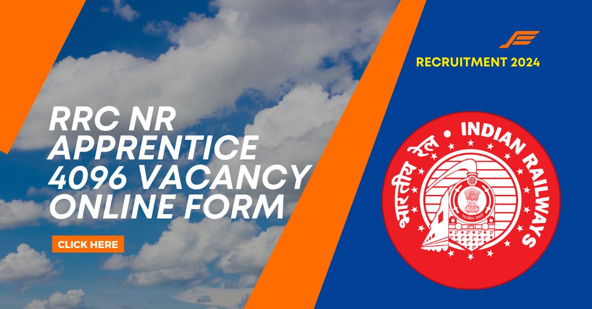 RRC NR Apprentice 4096 Vacancy Online Form