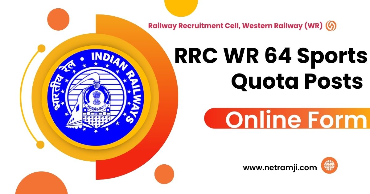 RRC WR 64 Sports Quota Posts Online Form