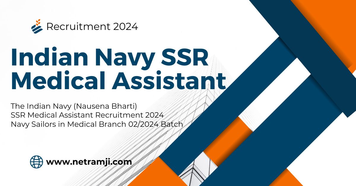 Indian Navy SSR Medical Assistant Online Form