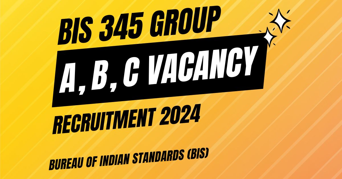 BIS 345 Group A, B, C Vacancy Online Form